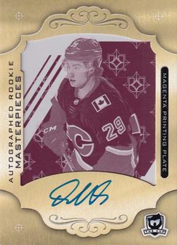 Dillon Dube 2018 Upper Deck The Cup #ULT-69 Ultimate Collection Rookies - Printing Plates Magenta /1 RAW