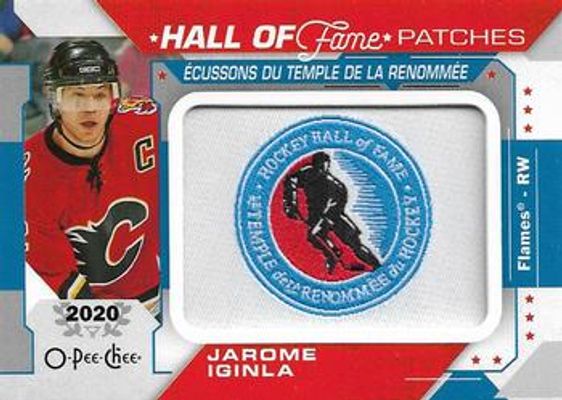 2022 O-Pee-Chee #HOF-1 Hall of Fame Logo Patches