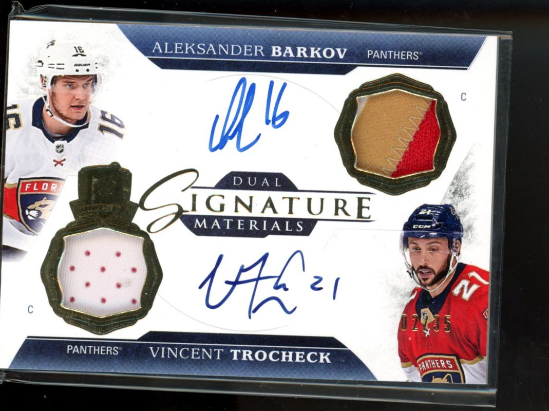 2018 Upper Deck The Cup #SP2-BT 2017 Upper Deck The Cup Update I: Signatures Patches Dual /35