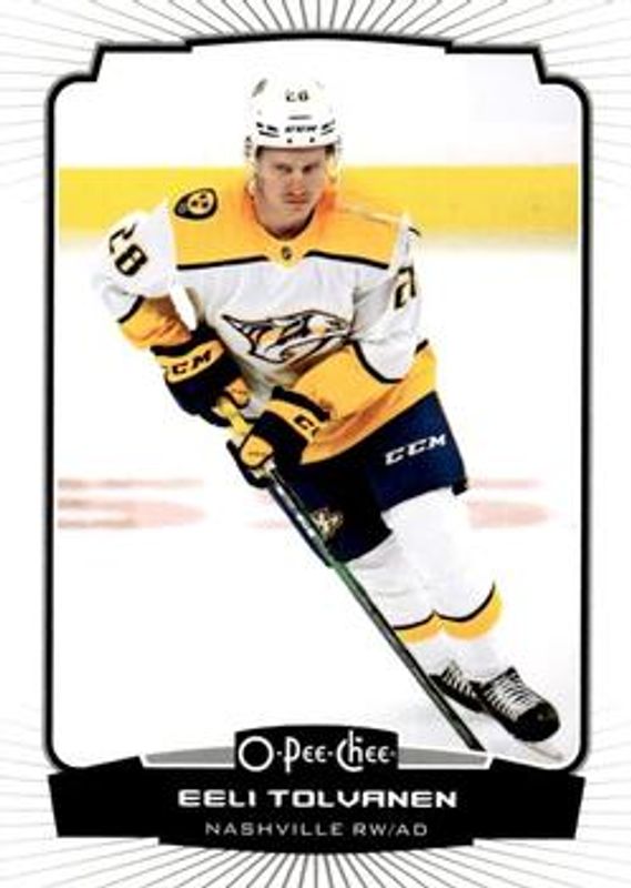 Eeli Tolvanen 2022 O-Pee-Chee #328 Base RAW