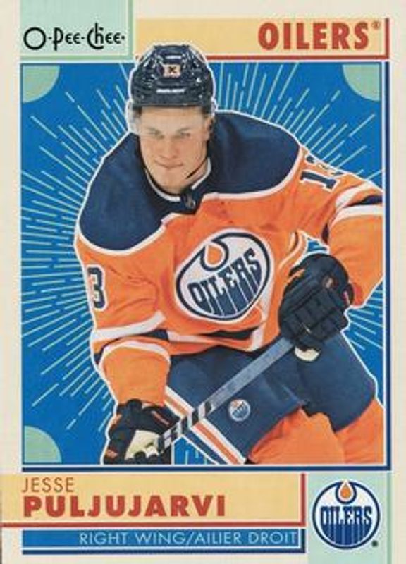 Jesse Puljujarvi 2022 O-Pee-Chee #201 Retro RAW