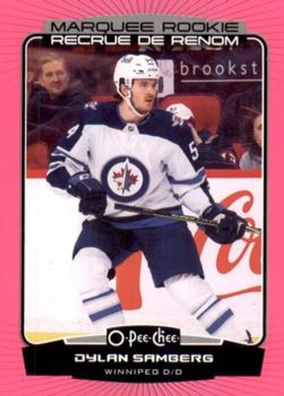 2022 O-Pee-Chee #549 Neon Pink Border /75