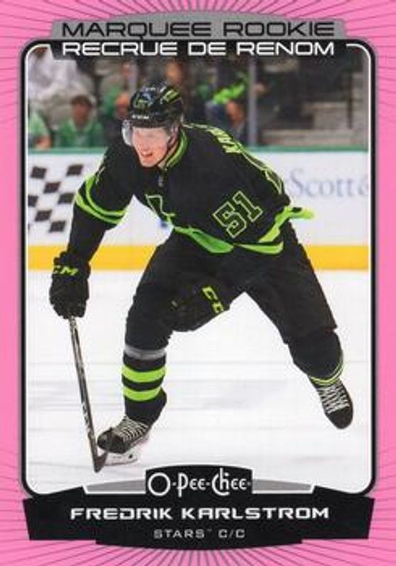 2022 O-Pee-Chee #588 Neon Pink Border /75