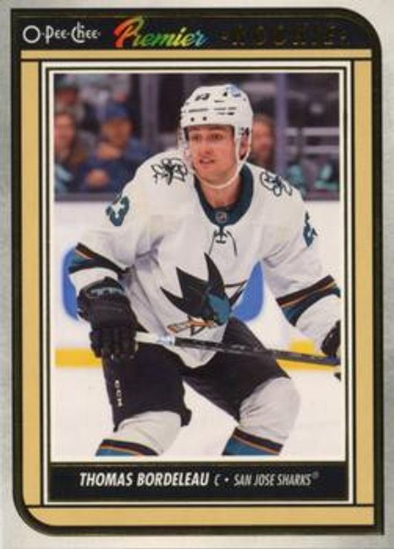 Thomas Bordeleau 2022 O-Pee-Chee #P-90 O-Pee-Chee - Premier Rookie RAW