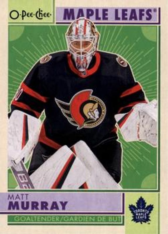 Matt Murray 2022 O-Pee-Chee #410 Retro RAW