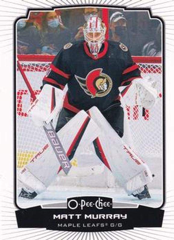 Matt Murray 2022 O-Pee-Chee #410 Base RAW