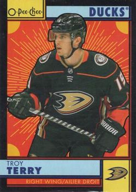 Troy Terry 2022 O-Pee-Chee #81 Retro Black Border /100 RAW