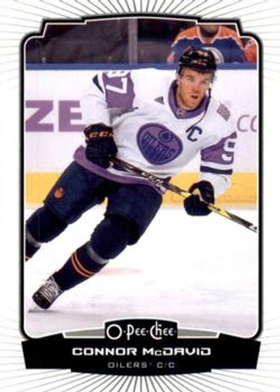 Connor McDavid 2022 O-Pee-Chee #97b Base RAW