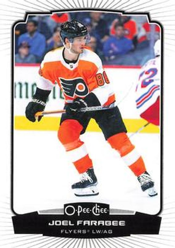 Joel Farabee 2022 O-Pee-Chee #25 Base RAW