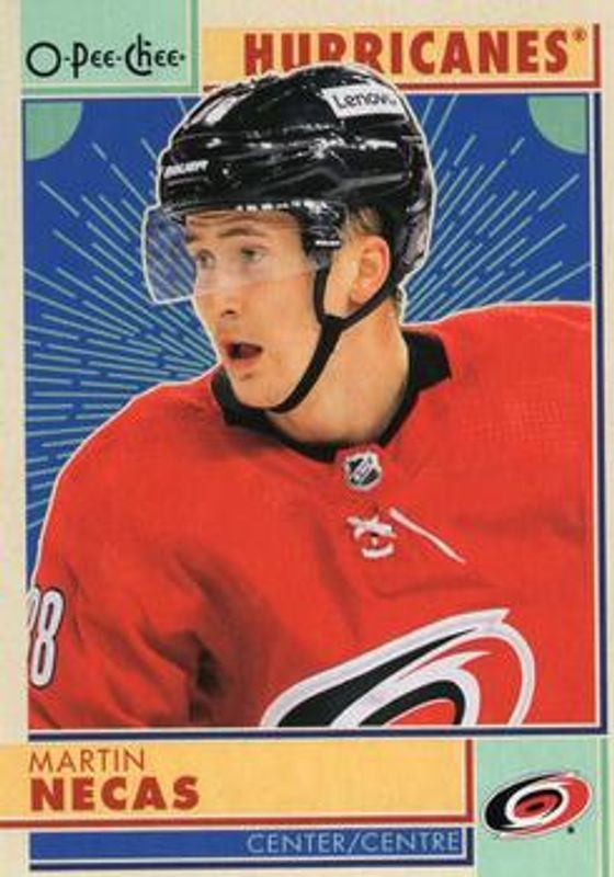 Martin Necas 2022 O-Pee-Chee #204 Retro RAW