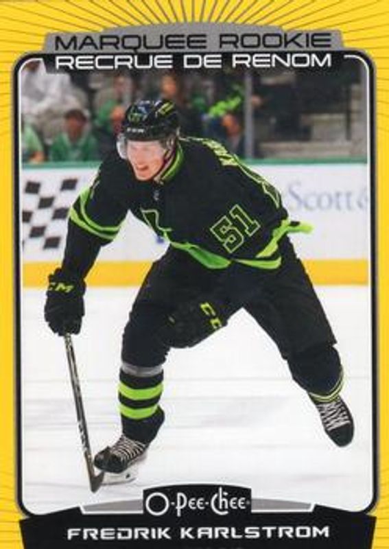 2022 O-Pee-Chee #588 Yellow Border