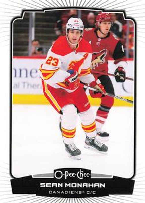 Sean Monahan 2022 O-Pee-Chee #221 Base RAW