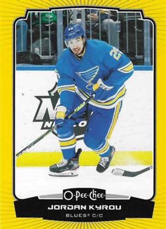 2022 O-Pee-Chee #12 Yellow Border