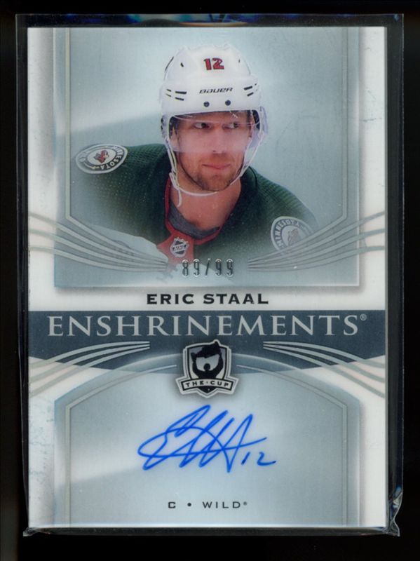 2018 Upper Deck The Cup #E-ES Enshrinements Autographs /99