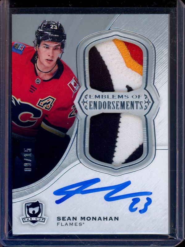 2018 Upper Deck The Cup #EE-SM Emblems of Endorsement Autographs Patch /15