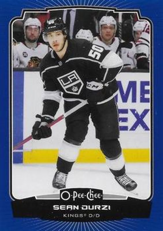 Sean Durzi 2022 O-Pee-Chee #495 Blue Border RAW