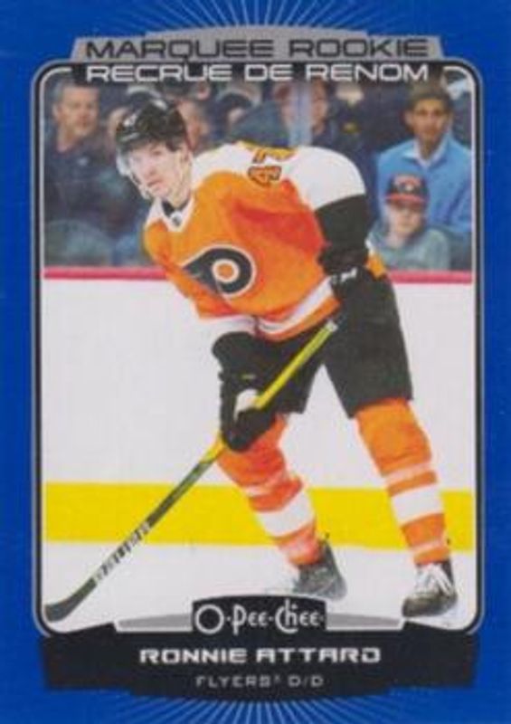 Ronnie Attard 2022 O-Pee-Chee #561 Blue Border Rookie RAW