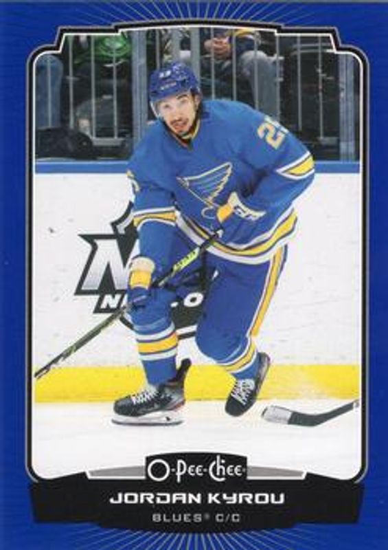 2022 O-Pee-Chee #12 Blue Border