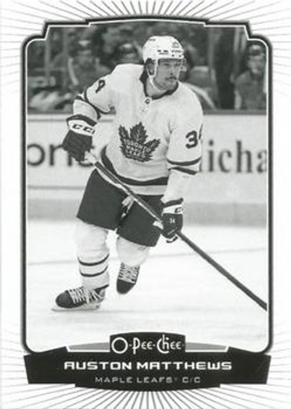 Auston Matthews 2022 O-Pee-Chee #34d Base RAW