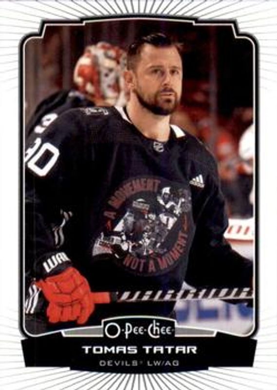 Tomas Tatar 2022 O-Pee-Chee #106b Base RAW