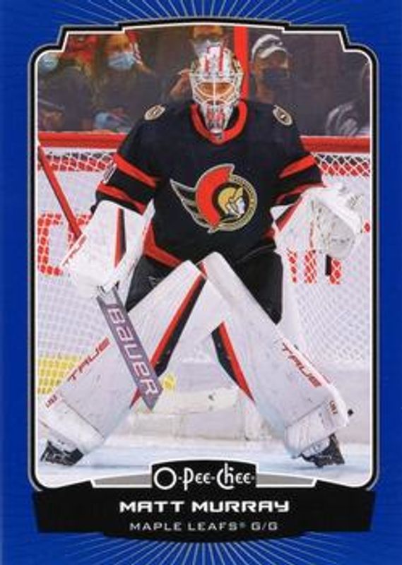 Matt Murray 2022 O-Pee-Chee #410 Blue Border RAW