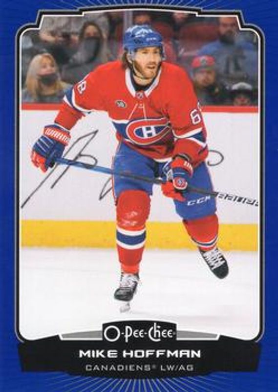 Mike Hoffman 2022 O-Pee-Chee #60 Blue Border RAW