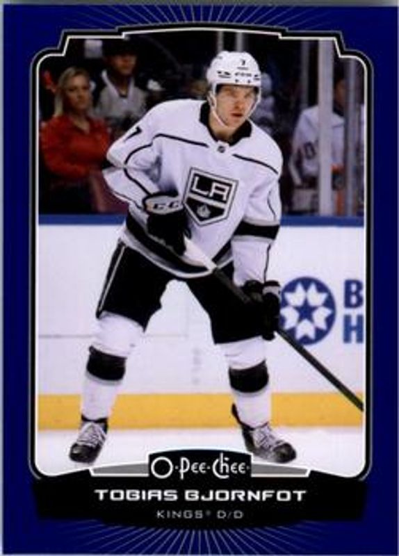 Tobias Bjornfot 2022 O-Pee-Chee #471 Blue Border RAW