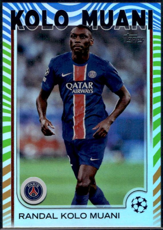 Randal Kolo Muani 2024 Topps UEFA Club Competitions #156 New Chapter /36 RAW