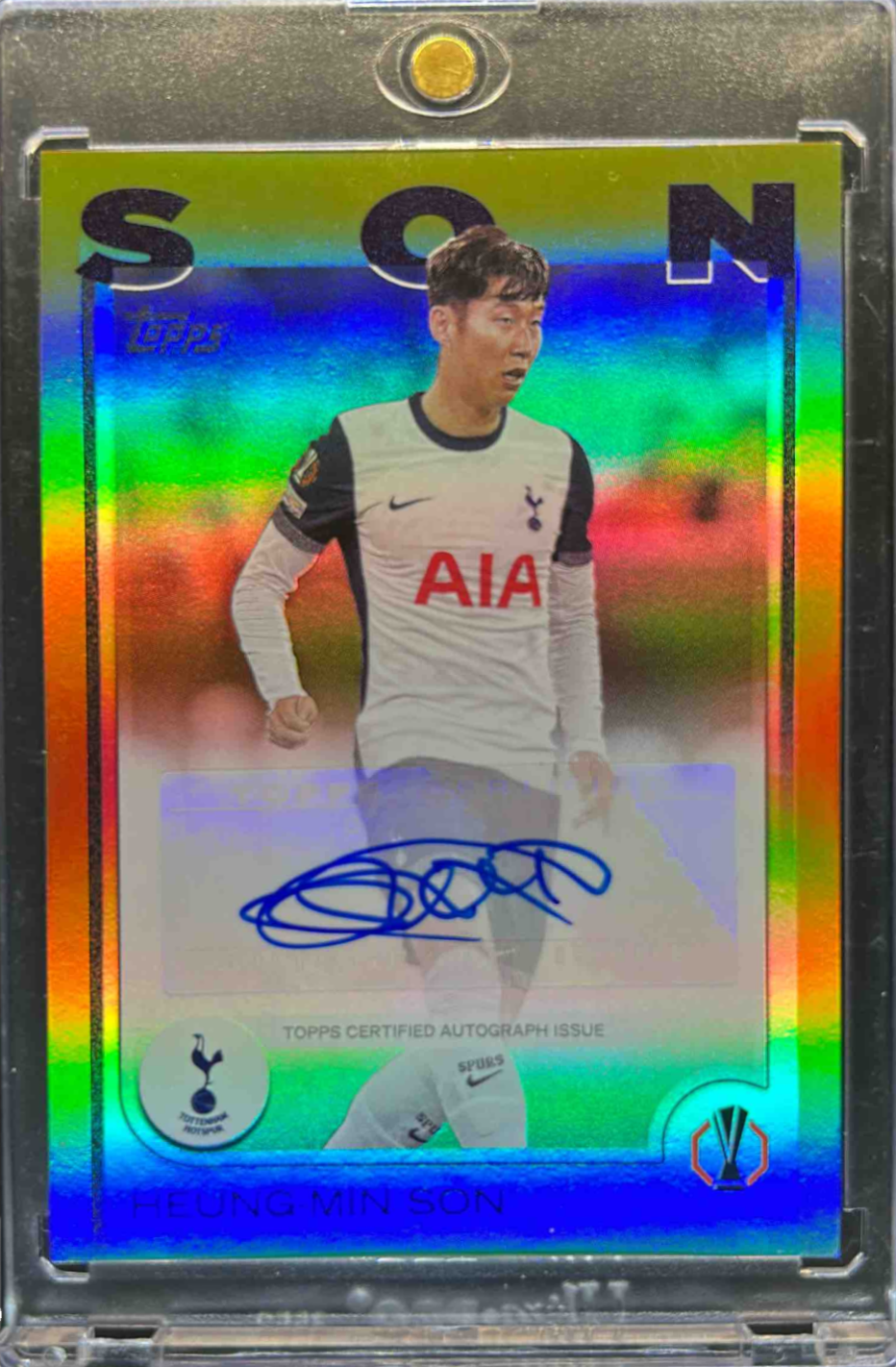 Heung-Min Son 2024 Topps UEFA Club Competitions #A-HS Base 