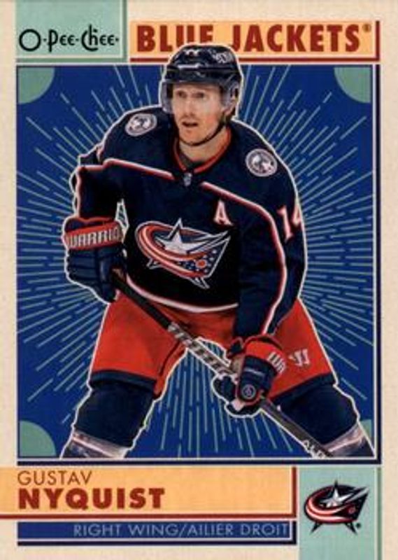 Gustav Nyquist 2022 O-Pee-Chee #211 Retro RAW