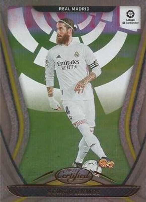 Sergio Ramos 2020 Chronicles #9 Certified La Liga RAW