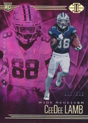 2020 Illusions #18 Trophy Collection Pink /399