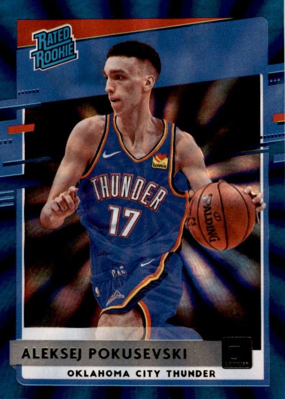 2020 Donruss #209 Light Blue Laser