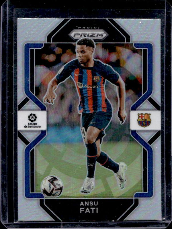 Ansu Fati 2022 Chronicles #212 La Liga - Silver RAW