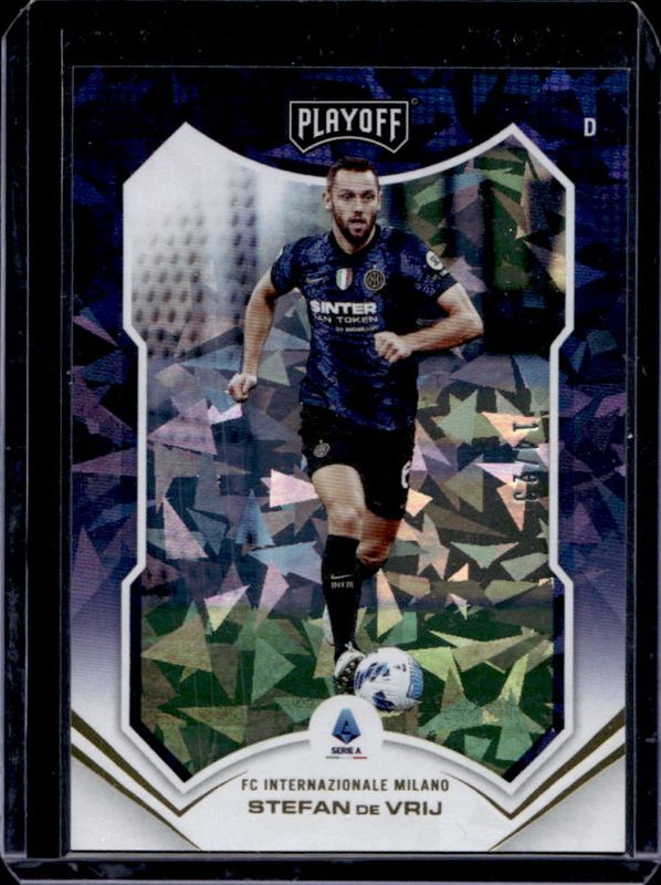 2021 Chronicles #68 Playoff Serie A Cracked - Ice /23