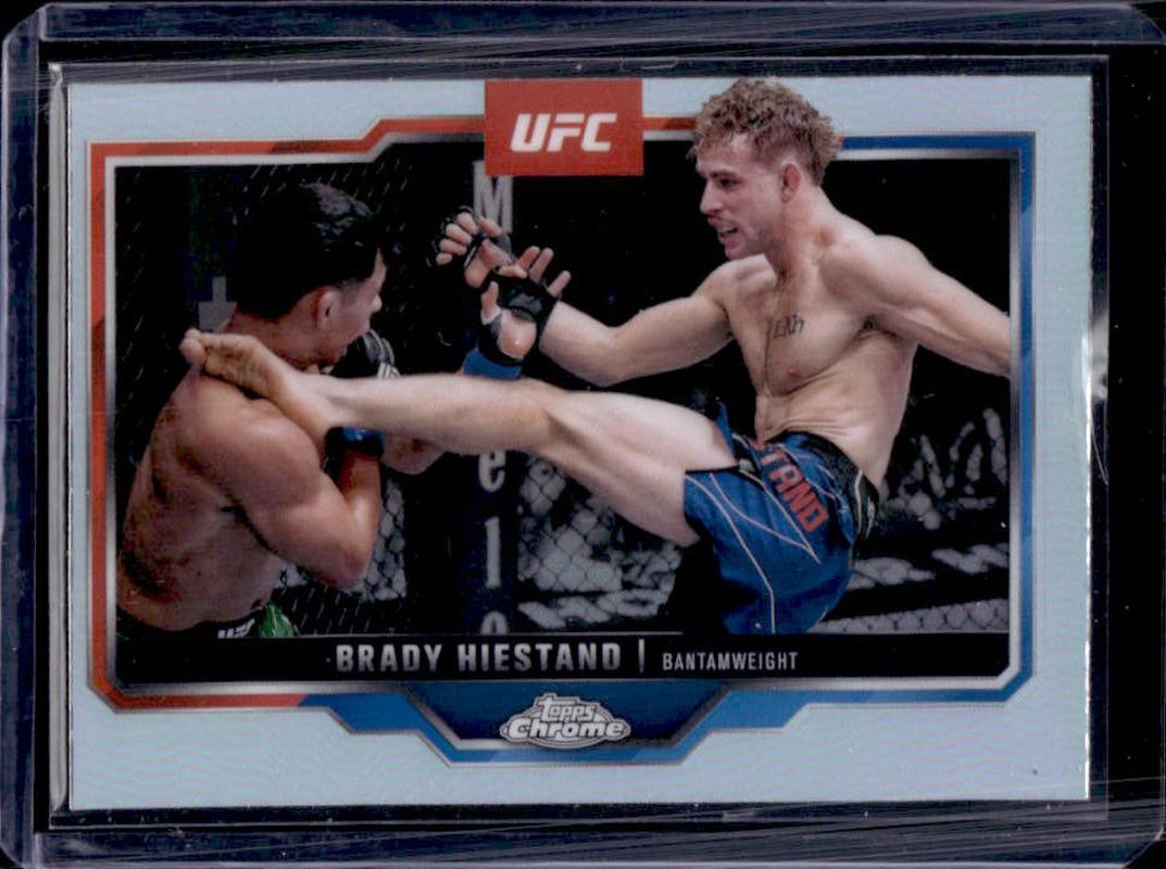Brady Hiestand 2025 Topps Chrome UFC #199 Refractor RAW