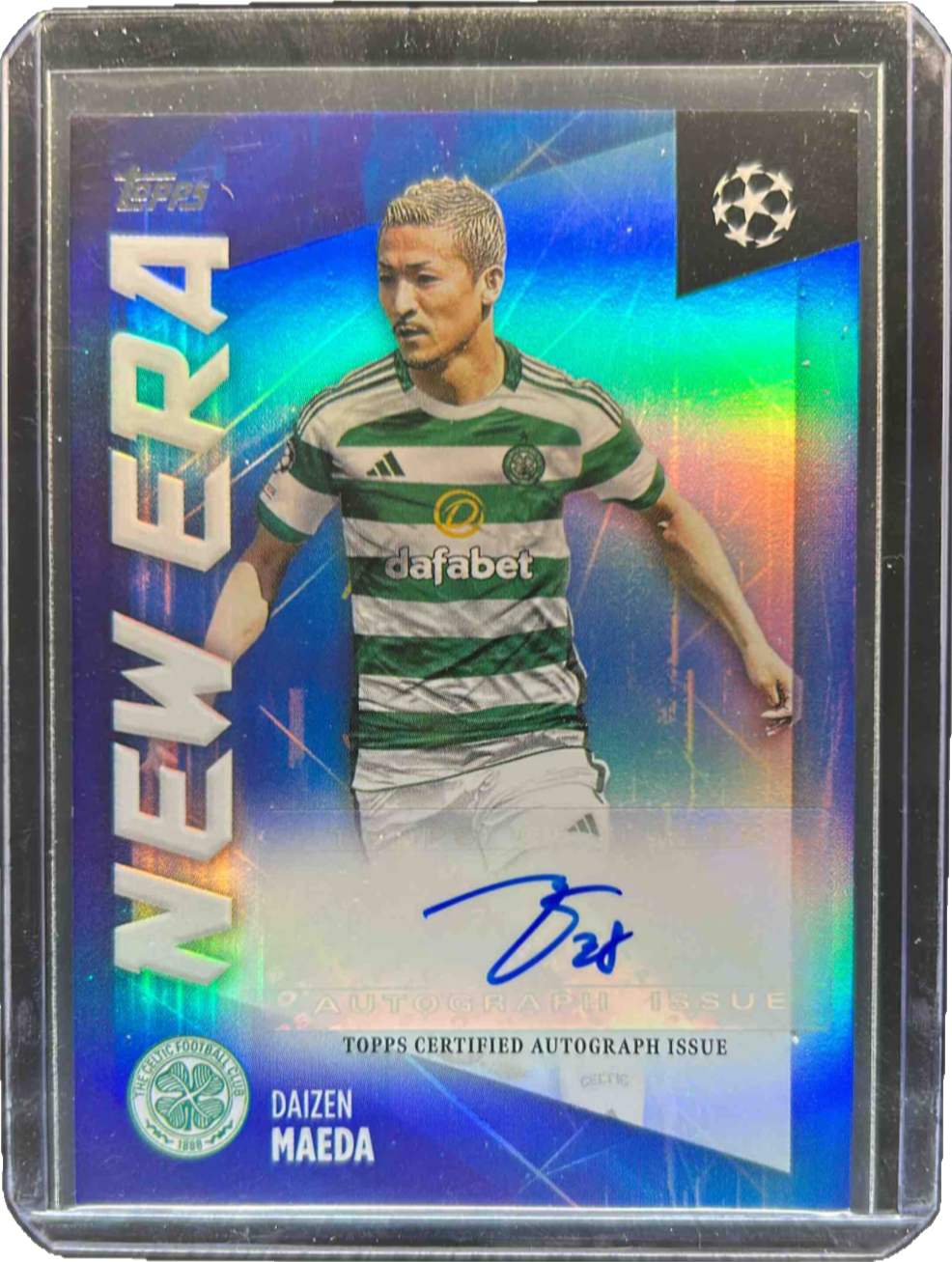 Daizen Maeda 2024 Topps UEFA Club Competitions #NEA-DM New Era ...