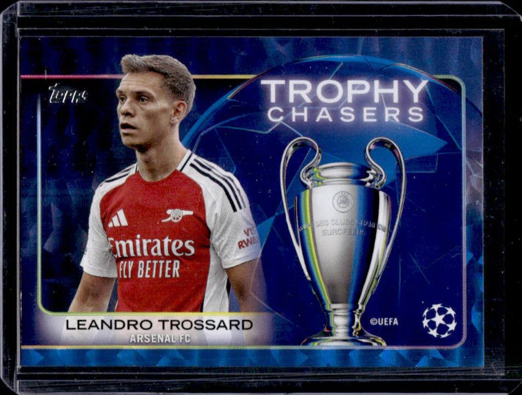 2024 Topps UEFA Club Competitions #RF-1 Trophy Chasers - Icy Blue /75