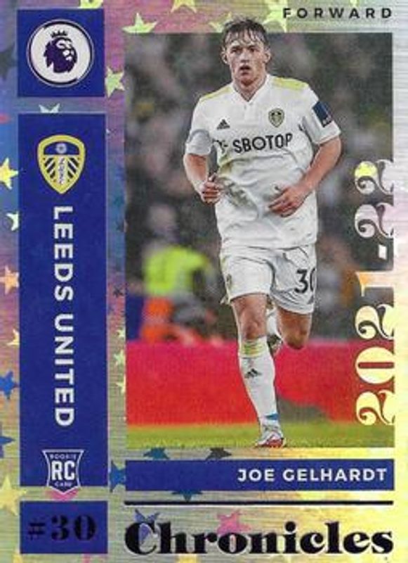 Joe Gelhardt 2021 Chronicles #11 Chronicles Premier League Purple - Astro Rookie RAW