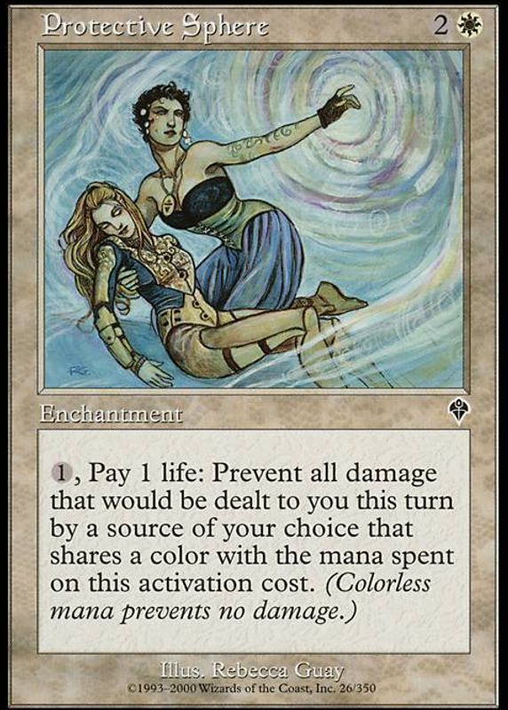 Protective Sphere 2000 Invasion #26 Foil RAW TCG (LIGHTLY PLAYED)