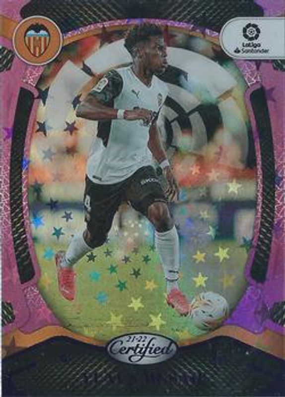Yunus Musah 2021 Chronicles #169 Certified La Liga Purple - Astro RAW