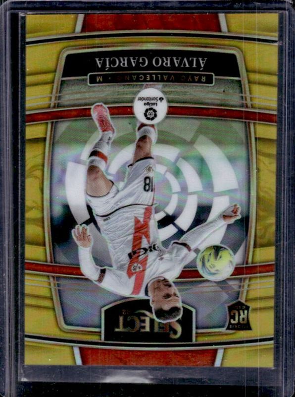 Alvaro Garcia 2021 Chronicles #234 Select La Liga - Gold /10 RAW