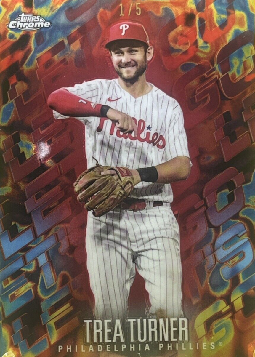 スポーツ選手 topps now trea turner psa10 Trea Turner PSA 10 -2021 Topps Stadium Club Chrome -Phillies