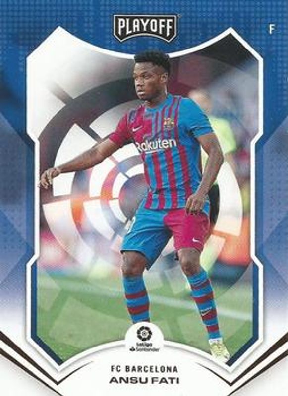 Ansu Fati 2021 Chronicles #68 Playoff La Liga RAW