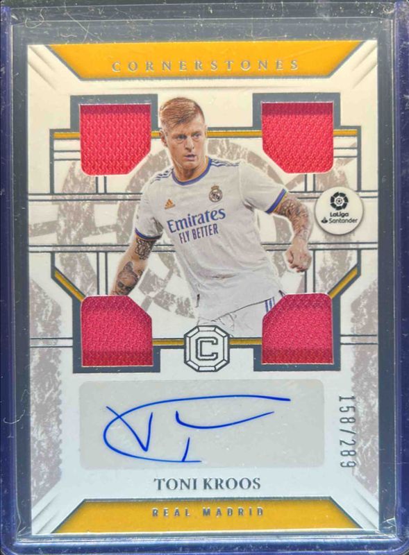 Toni Kroos 2021 Chronicles #C-TK Cornerstones La Liga /55 RAW