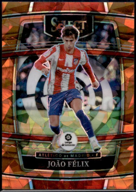Joao Felix 2021 Chronicles #225 Select La Liga - Orange Ice /23 RAW