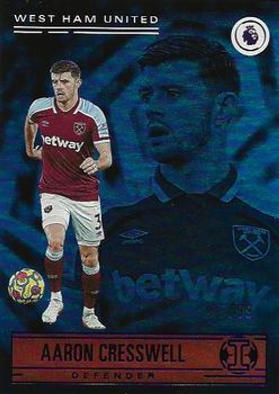 2021 Chronicles #187 Illusions Premier League Trophy Collection - Blue /99
