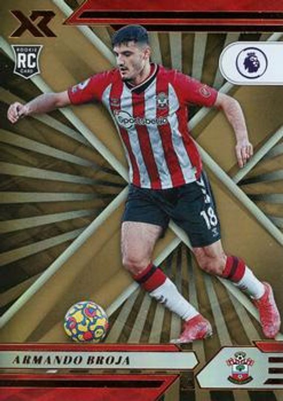 Armando Broja 2021 Chronicles #129 XR Premier League Rookie RAW