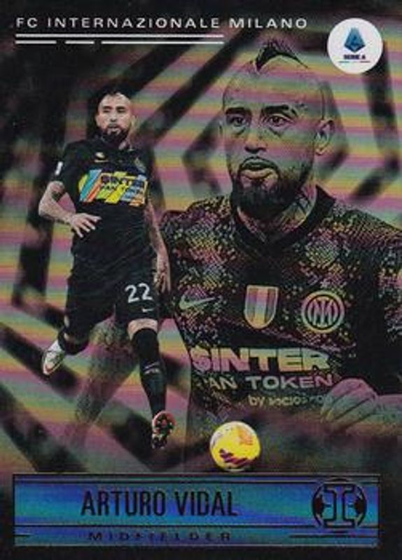 Arturo Vidal 2021 Chronicles #179 Illusions Serie A RAW