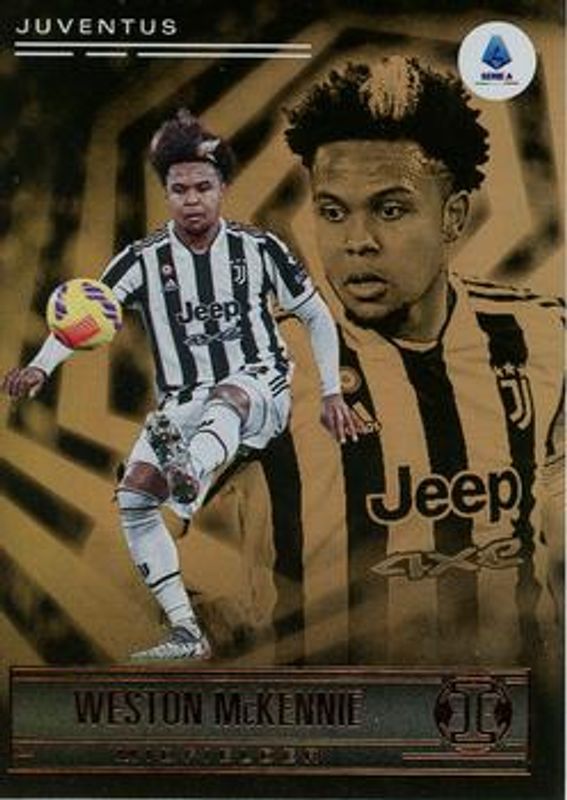 Weston McKennie 2021 Chronicles #185 Illusions Serie A RAW